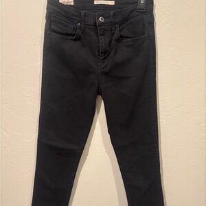 Levi's Women's 721 High Rise Skinny Black Jeans